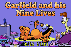 Garfield and His Nine Lives Title Screen